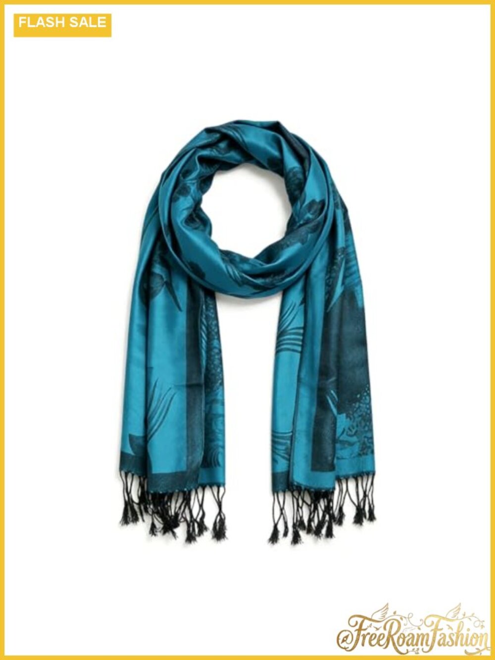 Reversible Paisley Pashmina Shawl Wrap Women Evening Dress Scarf